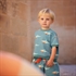 Picture of Sharks - M - French Terry - Stoffig Turquoise